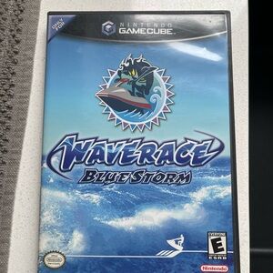 Nintendo GameCube Wave Race Blue Storm Ocean Blue Cover COMPLETE Near Mint